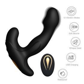 Flapping Anal Vibrator with Remote Control;  Prostate Massager Adult Sex Toys for Men Anal Vibrator Prostate Massager;  Remote Control Sex Toy wi