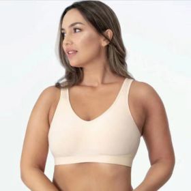 Plus-size S-3XL Premium ShaperBra Women Shaper Bra Sexy Bright Lingerie Female Underwear (Option: M-Beige)
