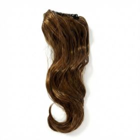 Clip-in Ponytail Hair Extension 22 Inches Wavy CurlySynthetic Wig For Women High-Quality Hairpiece Easy-to-Wear Lightweight (Option: II009)
