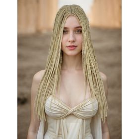 Braid Wig - 28 Inches Synthetic Hand Braided Wig For Black Women  Only Supports Self-pickup. (Option: 539613B)