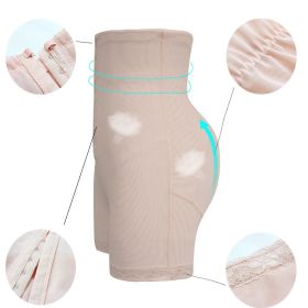 Women Postpartum Girdles Tummy Control Knickers Slimming Panties High Waist Body Shaper Butt Lifter Briefs Shapewear (Color: Skin, size: XL)