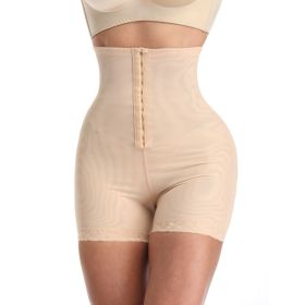 Women Postpartum Girdles Tummy Control Knickers Slimming Panties High Waist Body Shaper Butt Lifter Briefs Shapewear (Color: Skin, size: 5XL)