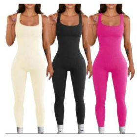Women's Suspender Tank Top Tights (Option: 3PCS-S)